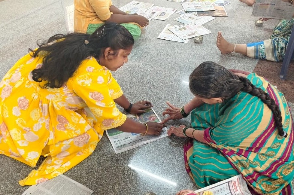 Elders being engaged in their activities